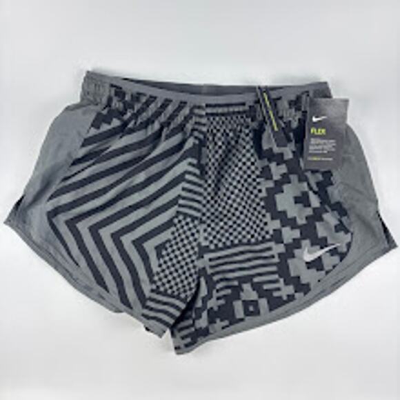 Nike Tempo Luxe Running Shorts Women's Small Dri-Fit Flex Gray - Picture 1 of 13